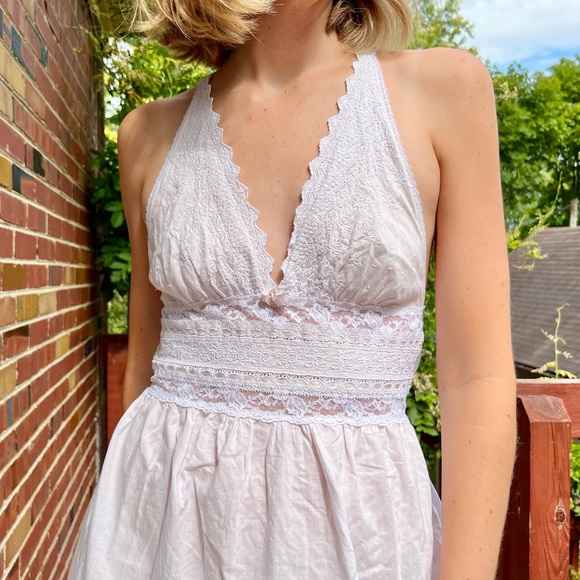 Miss Dior 80s Nightgown Lacey Dress - Picture 2 of 13